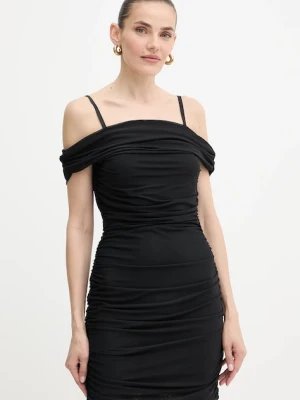 Guess sukienka VERDIANA kolor czarny mini dopasowana W5YK21 KCZC2