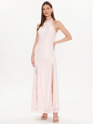 Guess Sukienka wieczorowa Sunset W2YK96 K3I20 Różowy Slim Fit