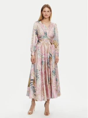 Guess Sukienka wieczorowa W5PK1U WD8G2 Kolorowy Regular Fit