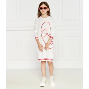 Guess Sukienka | z dodatkiem kaszmiru