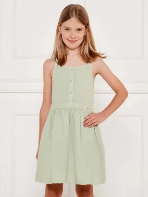 Guess Sukienka | z dodatkiem lnu