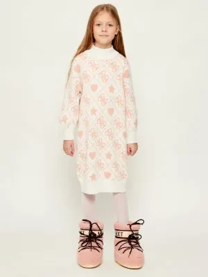 Guess Sukienka | z dodatkiem wełny