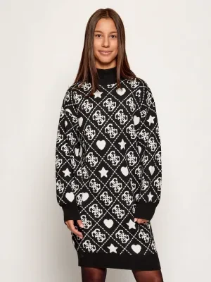 Guess Sukienka | z dodatkiem wełny