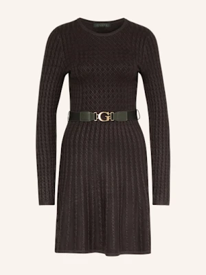 Guess Sukienka Z Dzianiny braun