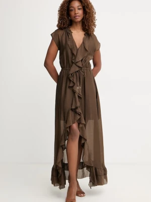 Guess sukienka z lyocellem MAELYS