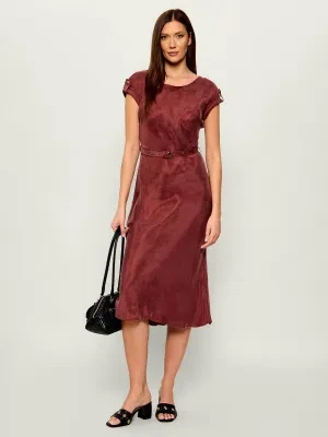 GUESS Sukienka z paskiem DALIA