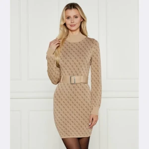 GUESS Sukienka z paskiem LISE