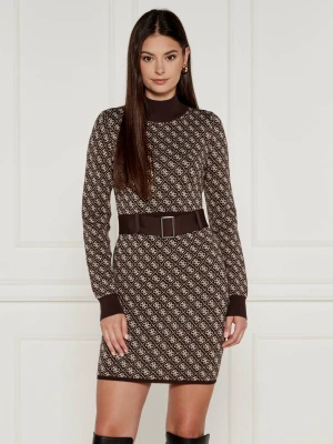 GUESS Sukienka z paskiem LISE