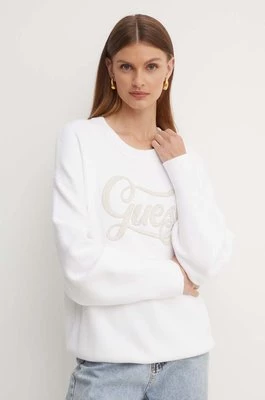 Guess sweter damski kolor biały W4RR39 Z26I0