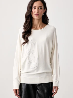 Guess sweter damski z wiskozą ESMERALDA beżowy