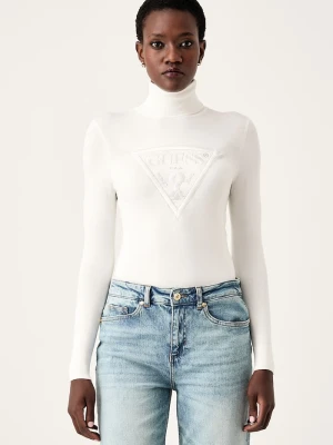 Guess sweter damski z wiskozą HALLIE beżowy
