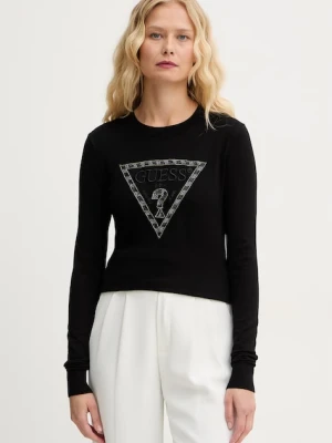 Guess sweter damski z wiskozy MACIE