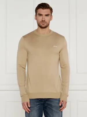 GUESS Sweter DANIEL | Regular Fit | z dodatkiem jedwabiu