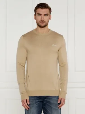 GUESS Sweter DANIEL | Regular Fit | z dodatkiem jedwabiu