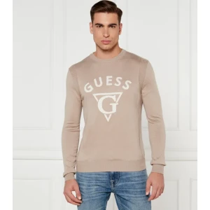Zdjęcie produktu GUESS Sweter EDGAR | Regular Fit | z dodatkiem jedwabiu