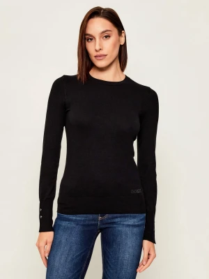 GUESS Sweter ELINOR | Regular Fit czarny