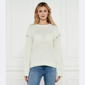 GUESS Sweter ELLISS | Relaxed fit | z dodatkiem wełny