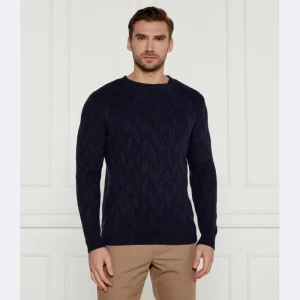 GUESS Sweter EVANDER | Regular Fit | z dodatkiem wełny