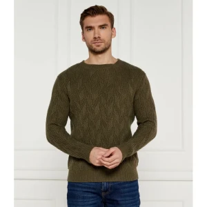 GUESS Sweter EVANDER | Regular Fit | z dodatkiem wełny