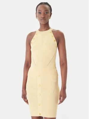 Guess Sweter G6GR10 Z0625 Żółty Regular Fit