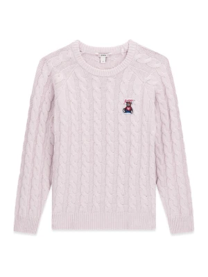 Guess Sweter H6BR02 Z1648 Różowy jasny Regular Fit