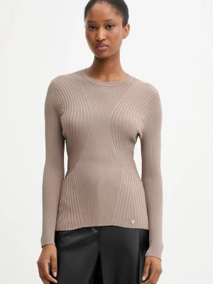 Guess sweter HANNA damski kolor beżowy W5YR08 Z0040