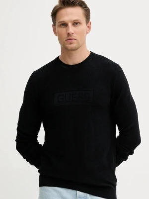 Guess sweter HARRISON męski kolor czarny lekki M5YR02 Z3FB1