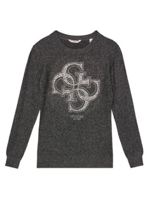 Guess Sweter J5YR01 Z3FP0 Czarny Regular Fit