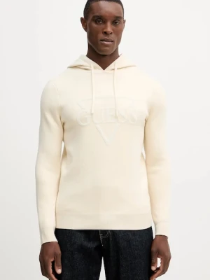 Guess sweter JOBY męski kolor beżowy M5BR18 Z0470