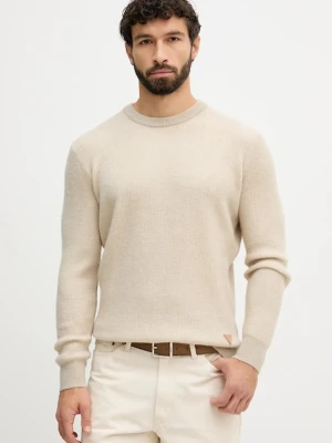 Guess sweter JOHNATHAN męski kolor beżowy lekki M5BR20 Z0482