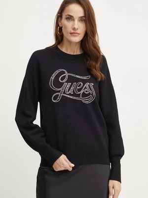 Guess sweter LAURA damski kolor czarny W4BR07 Z26I2