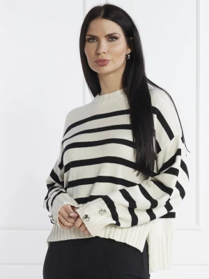GUESS Sweter | Loose fit | z dodatkiem wełny