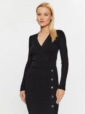Guess Sweter Lucie W3BR29 Z2V42 Czarny Slim Fit