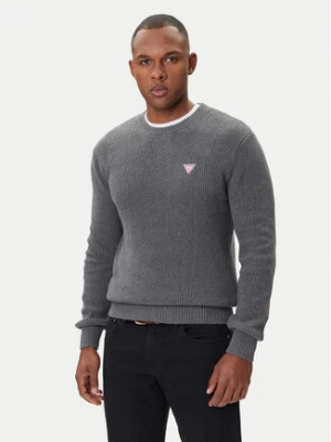 Guess Sweter M4BR30 Z3HM1 Szary Regular Fit