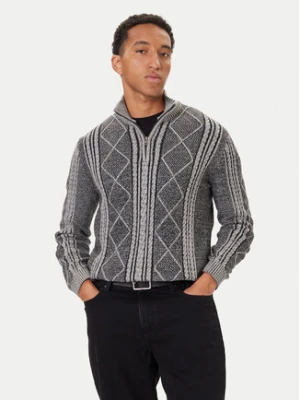 Guess Sweter M5BR44 Z2ZK2 Szary Regular Fit