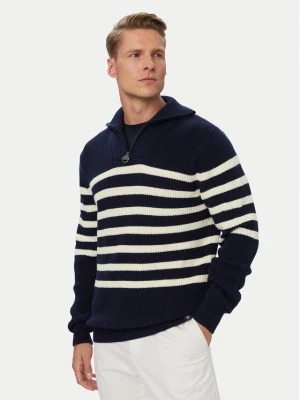 Guess Sweter M6YR42 Z1201 Granatowy Regular Fit