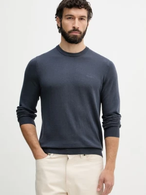 Guess sweter męski z dodatkiem jedwabiu MARCOS