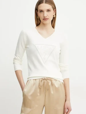 Guess sweter MIRIAM damski kolor beżowy lekki W5GR19 Z2NQ2
