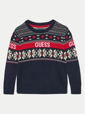 Guess Sweter N4BR04 Z2NN0 Kolorowy Regular Fit