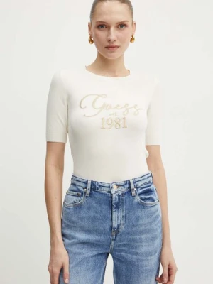 Guess sweter PALOMA damski kolor beżowy lekki W4YR33 Z2NQ2