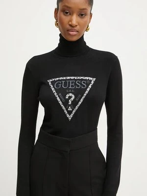 Guess sweter PIPER damski kolor czarny lekki W4BR03 Z2NQ2