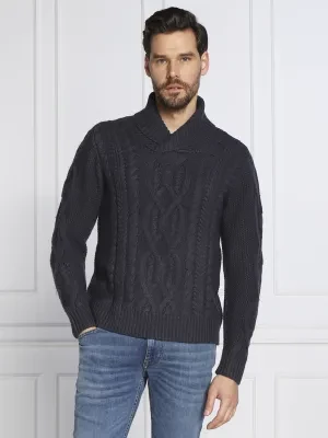 GUESS Sweter | Regular Fit | z dodatkiem wełny