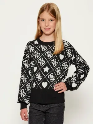 Guess Sweter | Regular Fit | z dodatkiem wełny