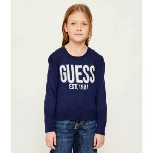 Guess Sweter | Regular Fit | z dodatkiem wełny i kaszmiru