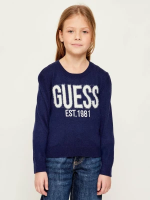 Guess Sweter | Regular Fit | z dodatkiem wełny i kaszmiru