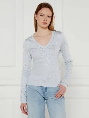 GUESS Sweter ROSIE 4G | Regular Fit