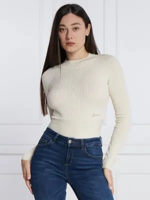 GUESS Sweter | Slim Fit | z dodatkiem wełny