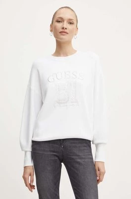 Guess sweter VIVIANA damski kolor biały W4YR30 Z26I0