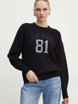 Guess sweter VIVIANA damski kolor czarny W4YR30 Z26I0