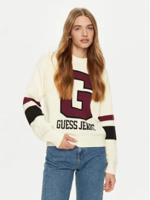 Guess Sweter W4BR11 Z3HN2 Czerwony Regular Fit